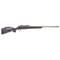 CVA CASCADE LR HUNTER 6.5PRC, 24" RAIL BRNZ/BLACK W/BRNZ WEB