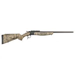 CVA SCOUT COMPACT 410 TURKEY, W/RAIL X-FULL BLUED/RT TIMBER