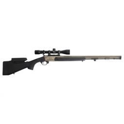 TRADITIONS NITROFIRE PRO .50, CAL W/SCOPE TUNG/BLK ADJ STK