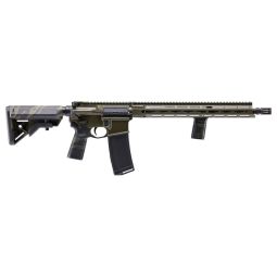 DANIEL DEF. M4 CARBINE V7, 5.56X45 16" O.D. GREEN BLACK