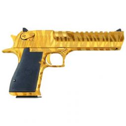 DESERT EAGLE MARK XIX, 50AE 6" TITANIUM GOLD TGR STR