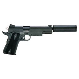 GERMAN SPORT 1911 AD-OPS, 22LR 5" BLACK/SYN 10RD W/RAIL