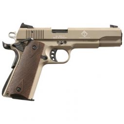 GERMAN SPORT 1911 22LR, 5" TAN/FAUX WOOD GRIPS 10RD