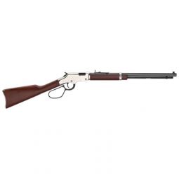 HENRY GOLDEN BOY SILVER 22LR, 20" OCTAGON WALNUT LARGE LOOP