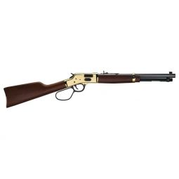 HENRY BIG BOY BRASS 44MAG/SPL, SIDE GATE 16.5" OCTAGON WALNUT