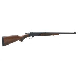 HENRY SINGLE BARREL 223 REM, 22" BLUED WALNUT