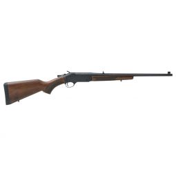 HENRY SINGLE BARREL 450BM, 22" BLUED WALNUT