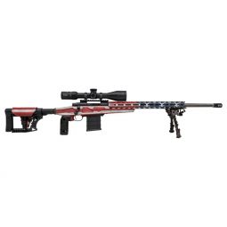 HOWA FLAG CHASSIS 308 USA FLG, WIN 24" THREADED W/SCOPE