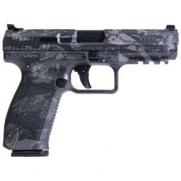 CANIK TP9SF 9MM FS 2-18RD, MAGS TIGER DARK GREY POLYMER