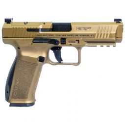 CANIK METE SFT 9MM 4.46" BBL, OR FS 1-18/1-20 BURNT BRONZE