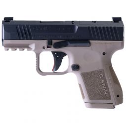 CANIK METE MC9 9MM 3.18" BBL, OR FS 2-MAGS BLACK/FDE