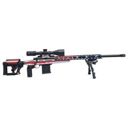 HOWA FLAG CHASSIS USA W/BIPOD, 308 WIN 24" THREADED BBL