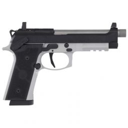 BERETTA 92XI SAO TACTICAL 9MM, W/RAIL 18RND 4.7" TWO TONE