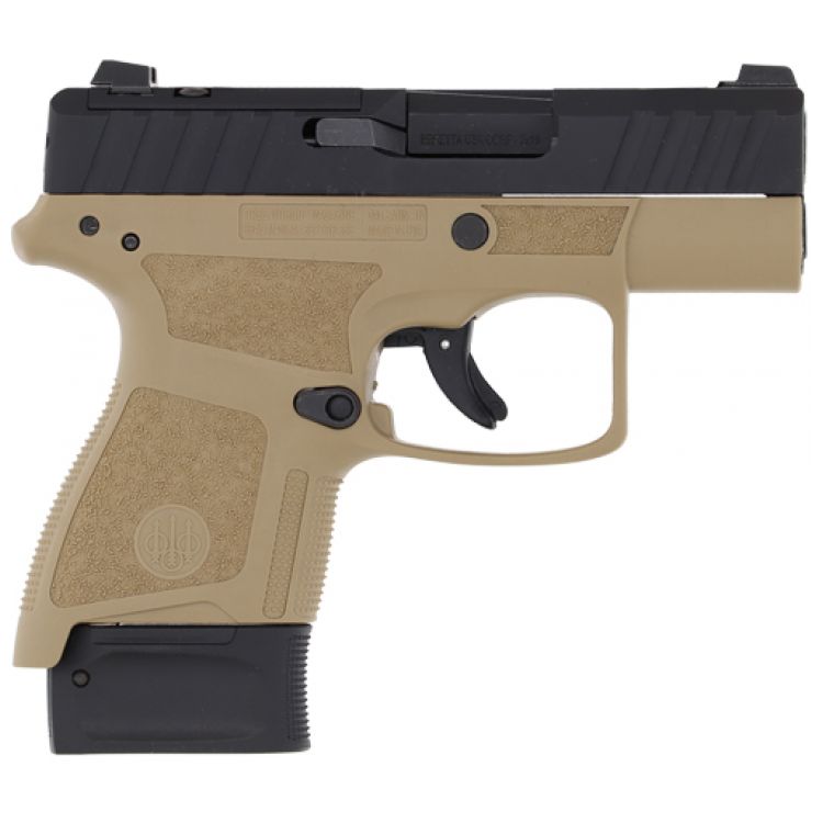 BERETTA APX A1 CARRY 9MM 3 FS, 8-SHOT FDE OPTICS READY: MGW