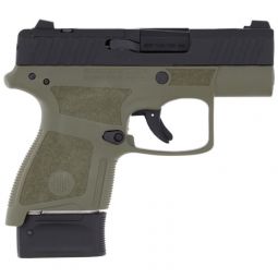 BERETTA APX A1 CARRY 9MM 3" FS, 8-SHOT OD GREEN OPTICS READY