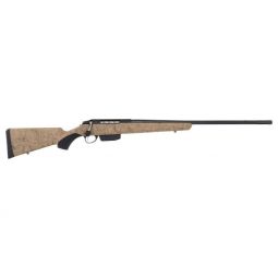 TIKKA T3X LITE 6.5 PRC, ROUGHTECH TAN 24" BLUED/SYNT