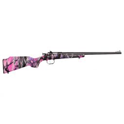 CRICKETT RIFLE G2 22LR, BLUED/MUDDY GIRL