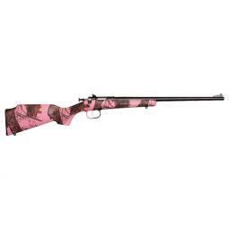 CRICKETT RIFLE G2 22LR, BLUED/MOSSY OAK PINK BLAZE