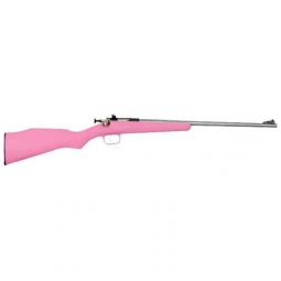 CRICKETT RIFLE G2 22LR, S/S PINK SYNTHETIC