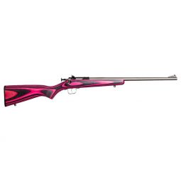 CRICKETT RIFLE G2 22LR, BLACK/PINK LAMINATE