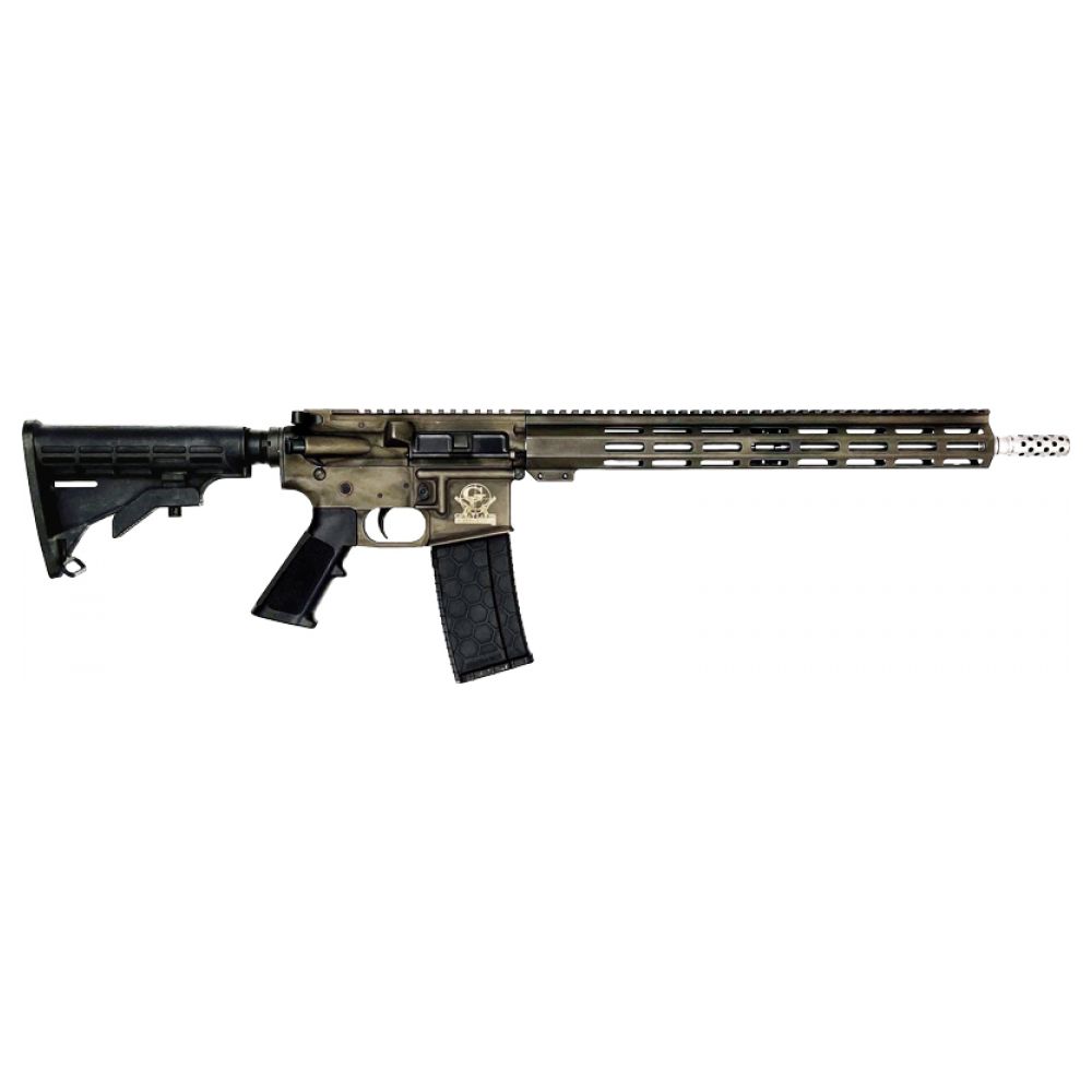 GLFA AR15 BATTLEWORN 223 WYLDE 16