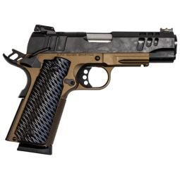 GLFA 1911 PISTOL 45ACP 4.25", FS BLACK SLIDE BRONZE FRAME