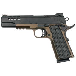 GLFA 1911 PISTOL 45ACP 5" FS, BLACK SLIDE BRONZE FRAME