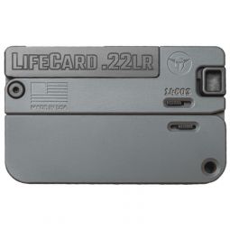 TRAILBLAZER LIFECARD 22LR, SINGLE SHOT SNIPER GREY