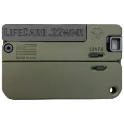 TRAILBLAZER LIFECARD 22WMR, SINGLE SHOT OLIVE DRAB GREEN