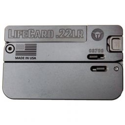 TRAILBLAZER LIFECARD 22WMR, SINGLE SHOT BLK