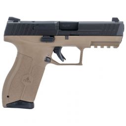 IWI MASADA 9MM 4.1" 3-DOT, OPTICS READY 2-10RD MAG FDE