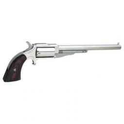 NAA MINI-REVOLVER "HOGLEG", 22WMR 6" FS S/S WOOD