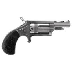 NAA MINI-REVOLVER "WASP" 22WMR, 1-5/8" S/S MATTE BLACK RUBBER