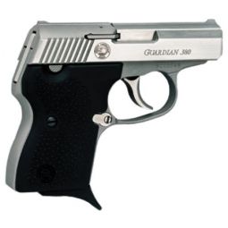 NAA GUARDIAN 380ACP 6+1 SHOT, S/S BLACK SYNTHETIC GRIPS