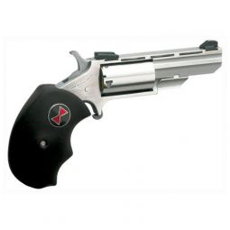 NAA "BLACK WIDOW" MINI-REVOLVR, 22LR 2" FS S/S BLACK