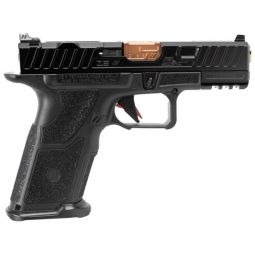 ZEV OZ9V2 ELITE HYPERCOMP 9MM, PISTOL 17RD XGRIP BLACK/BRONZE