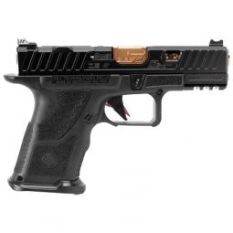 ZEV OZ9V2 ELITE COMPACT PISTOL, 9MM 15RD BLACK/BRONZE