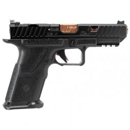 ZEV OZ9V2 ELITE PISTOL FULL, LENGTH SLIDE 9MM 17RD BLK/BRZ