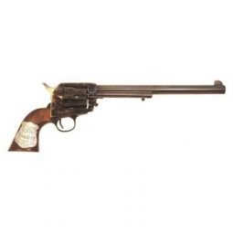 CIMARRON WYATT EARP 45LC OM, FS 10" CC/BL WALNUT W/SHIELD