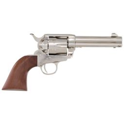 CIMARRON PISTOLERO 9MM, FS 4.75" NICKEL/WALNUT