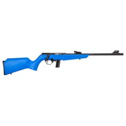 ROSSI RB22 COMPACT 22LR BOLT, 16.5" BLUE SYNTHETIC