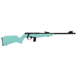 ROSSI RB22 COMPACT 22LR BOLT, 16" CYAN SYNTHETIC