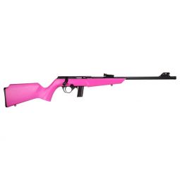 ROSSI RB22 COMPACT 22LR BOLT, 16.5" PINK SYNTHETIC