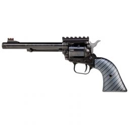 HERITAGE 22LR 6.5" FS BLUED, CARBON FIBER GRIPS THREADED