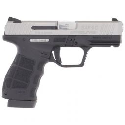 SAR USA SAR9C 9MM COMPACT, 4" 2-15RD STAINLESS