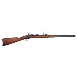 CIMARRON TRAPDOOR CARBINE, 45-70 22" CAVALRY MODEL BLUED