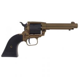 HERITAGE 22LR 4.75" BURNT, BRONZE STEEL FRAME POLYMER