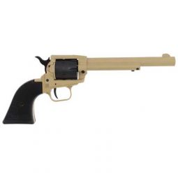 HERITAGE 22LR 6.5" SAND, STEEL FRAME POLYMER