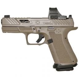 SHADOW SYSTEMS MR920 ELITE FDE, 9MM HOLOSUN OPTIC UNTHRDED BBL