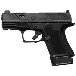 SHADOW SYSTEMS CR920 ELITE 9MM, OPTIC CUT FLUTED BLACK BBL